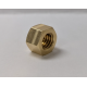 METRIC TALL BRASS HEX NUT (COARSE)
