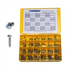 7973A2ASST COUNTERSUNK OVAL SLOT SCREW ASSORTMENT 7973A2ASST COUNTERSUNK OVAL SLOT SCREW ASSORTMENT