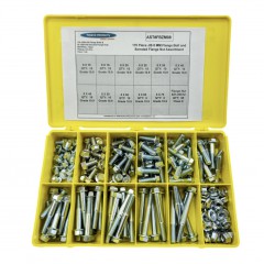 AST#FBZM08 JIS 8 MM Flange Bolt and Serrated Flange Nut Assortment AST#FBZM08 JIS 8 MM Flange Bolt and Serrated Flange Nut Assortment