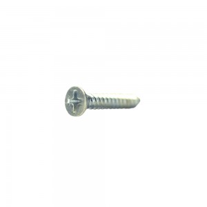 M02 ZINC 7982 FLAT PHILLIPS METRIC SHEET METAL SCREW