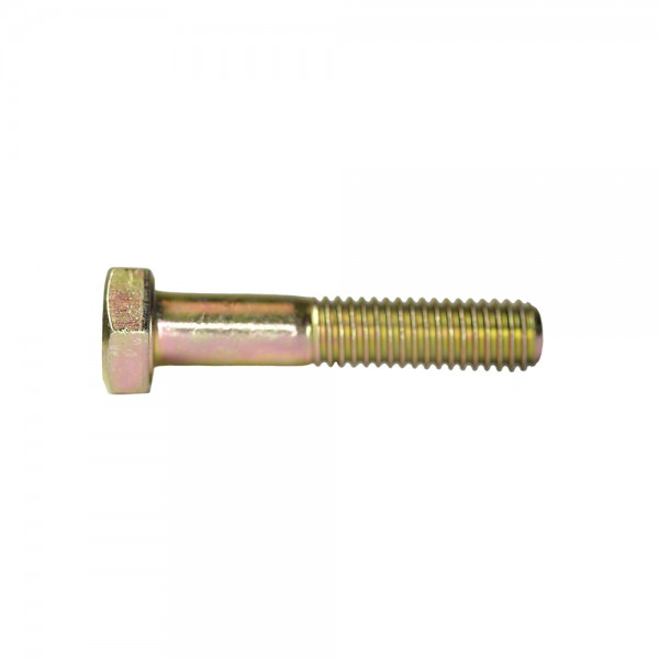 M10X070 YELLOW ZINC 931 METRIC HEX BOLT