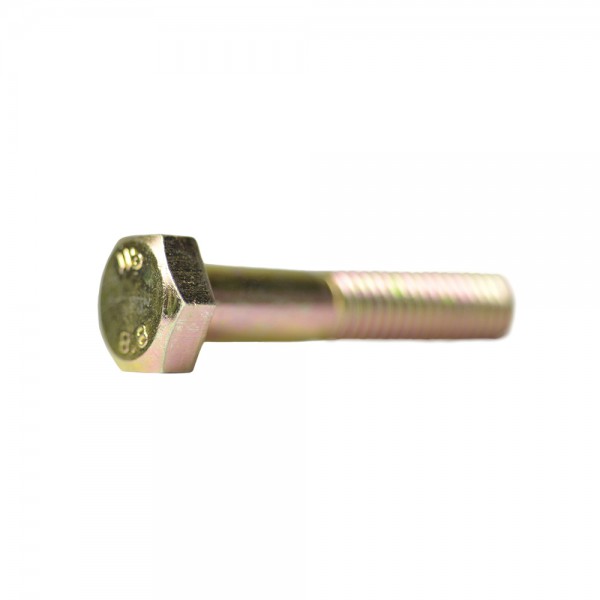 M08X080 YELLOW ZINC 931 METRIC HEX BOLT