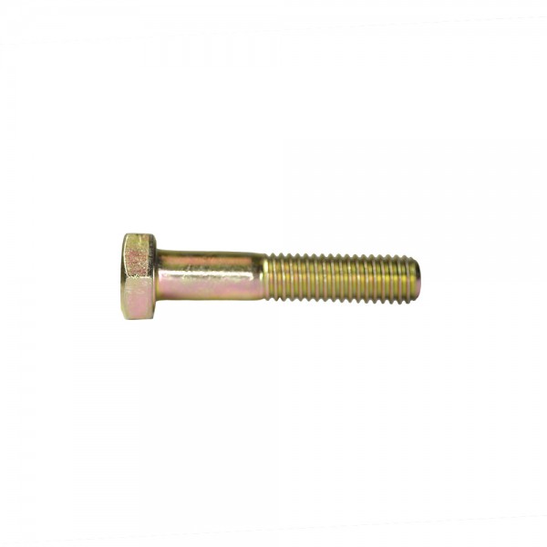 M06X055 YELLOW ZINC 931 METRIC HEX BOLT