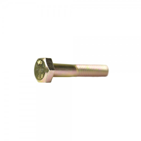 M06X055 YELLOW ZINC 931 METRIC HEX BOLT