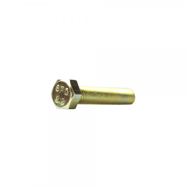 M12X060 YELLOW ZINC 933 METRIC HEX BOLT