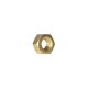 BRASS HEX NUT M8X1.0X12