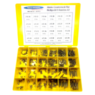 965 METRIC COUNTERSUNK FLAT PHILLIPS M/S ASSORTMENT A2 965 METRIC COUNTERSUNK FLAT PHILLIPS M/S ASSORTMENT A2