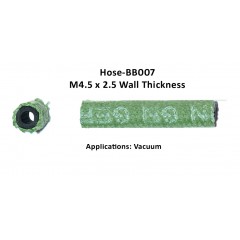 GREEN BRAIDED HOSE BB-007 M4.5X2.5 GREEN BRAIDED HOSE BB-007 M4.5X2.5