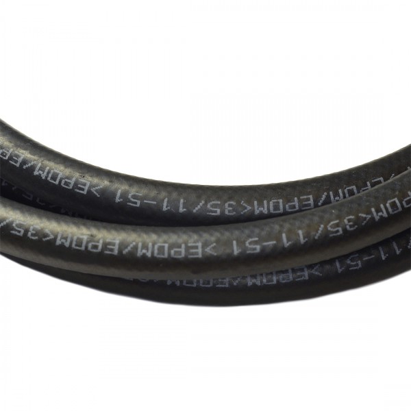 SMOOTH BLACK BRAKE FLUID HOSE M7