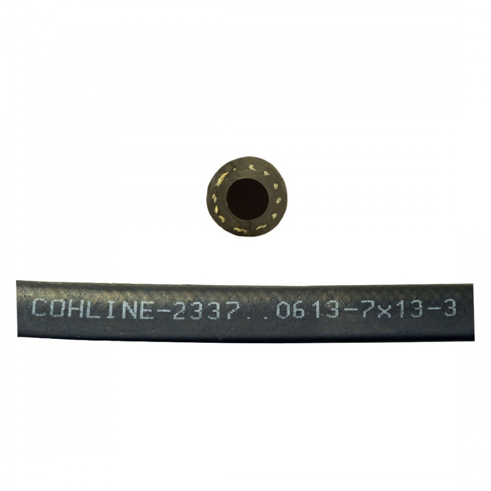 SMOOTH BLACK BRAKE FLUID HOSE M7