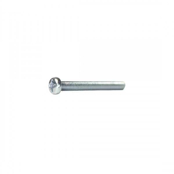 M03.0X040 PHILLIPS PAN HEAD MACHINE SCREW ZINC PLATED