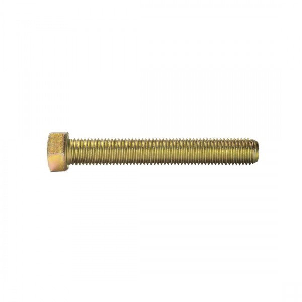 YELLOW ZINC HEX BOLT M10X070