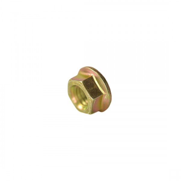 JIS B1190 FLANGE NUT M4 YELLOW ZINC