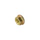 JIS B1190 FLANGE NUT M5 YELLOW ZINC