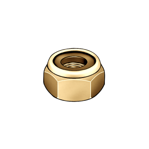 Metric Copper Lock Nuts