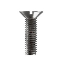 OVERSIZED FLAT HEAD SLOT SCREW M04X008 OVERSIZED FLAT HEAD SLOT SCREW M04X008