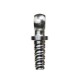 #136 ROUND BASE FUEL HOSE FITTING M12