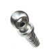 #136 ROUND BASE FUEL HOSE FITTING M12