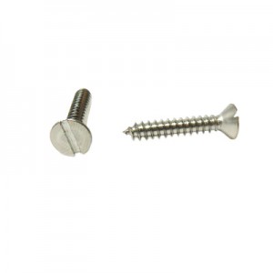 DIN 7972 Countersunk Oval Slot SMS