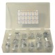 7603ALUGSKTKIT18 METRIC ALUMINUM WASHER ASSORTMENT