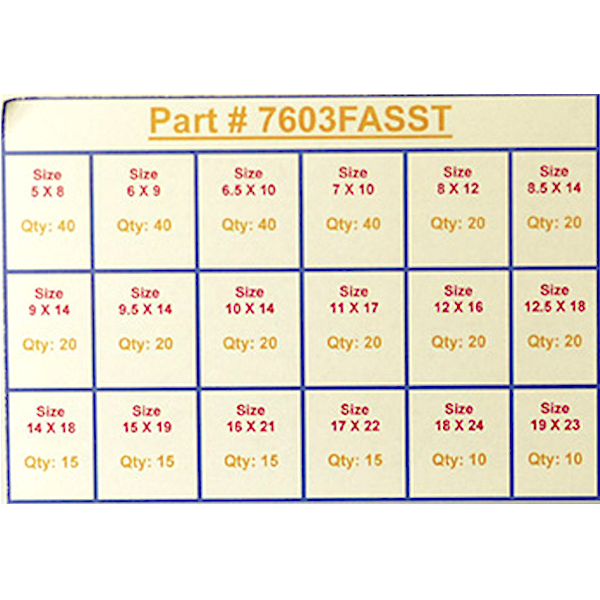 7603FASST METRIC FIBER WASHER ASSORTMENT