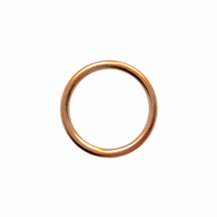 METRIC CELLULOSE FILLED COPPER WASHER 06X10X1.5 METRIC CELLULOSE FILLED COPPER WASHER 06X10X1.5
